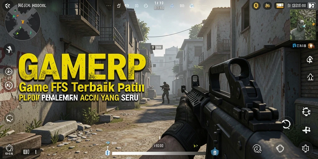 Tampilan gameplay GAMERP yang seru dan mendebarkan.