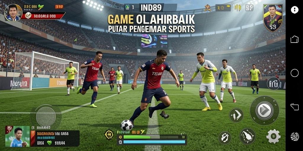 Tampilan gameplay menegangkan dan seru di IND89.