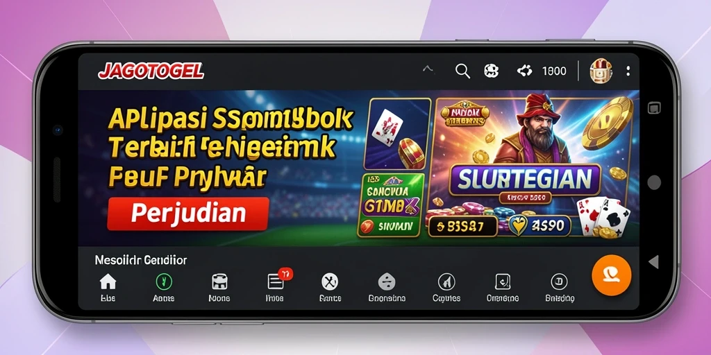 Screenshot utama JAGOTOGEL menunjukkan antarmuka taruhan yang menarik.