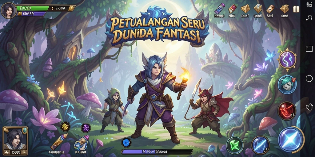 Tampilan gameplay KM789 yang menakjubkan dan dinamis.