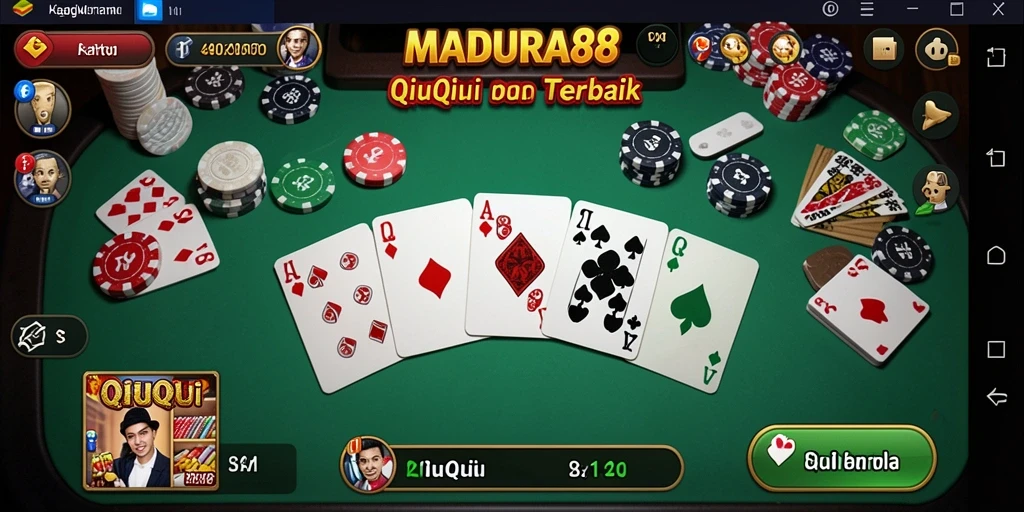 Screenshot gameplay QiuQiu yang menarik di MADURA88.