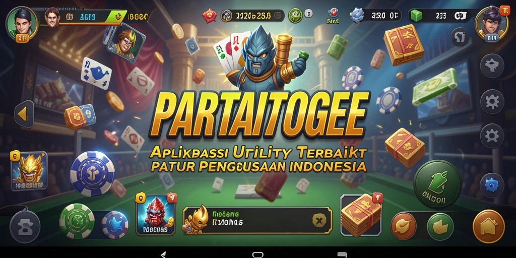 Tampilan antarmuka utama PARTAITOGEL yang sederhana dan intuitif.